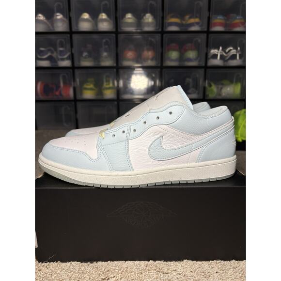 Nike Air Jordan 1 Low SE Glacier Blue Sea Glass HJ5999-400 Men’s 10.5 NEW main image 7
